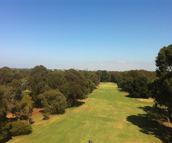 View of a Melbourne golf course in Melbourne.